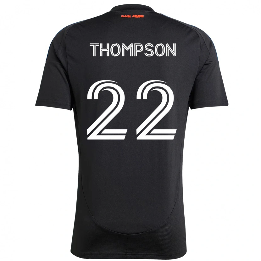 Danxen Kvinder Tommy Thompson #22 Hvid Rød Hjemmebane Spillertrøjer 2025/26 Trøje T-Shirt