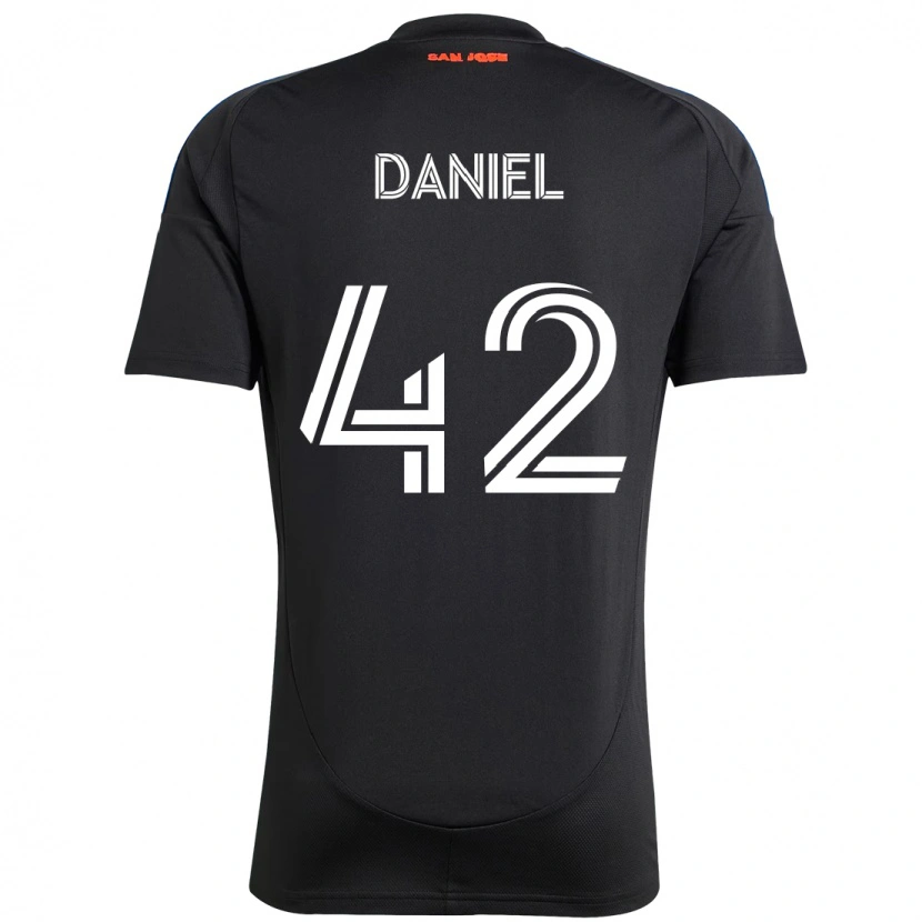 Danxen Kvinder Daniel #42 Hvid Rød Hjemmebane Spillertrøjer 2025/26 Trøje T-Shirt