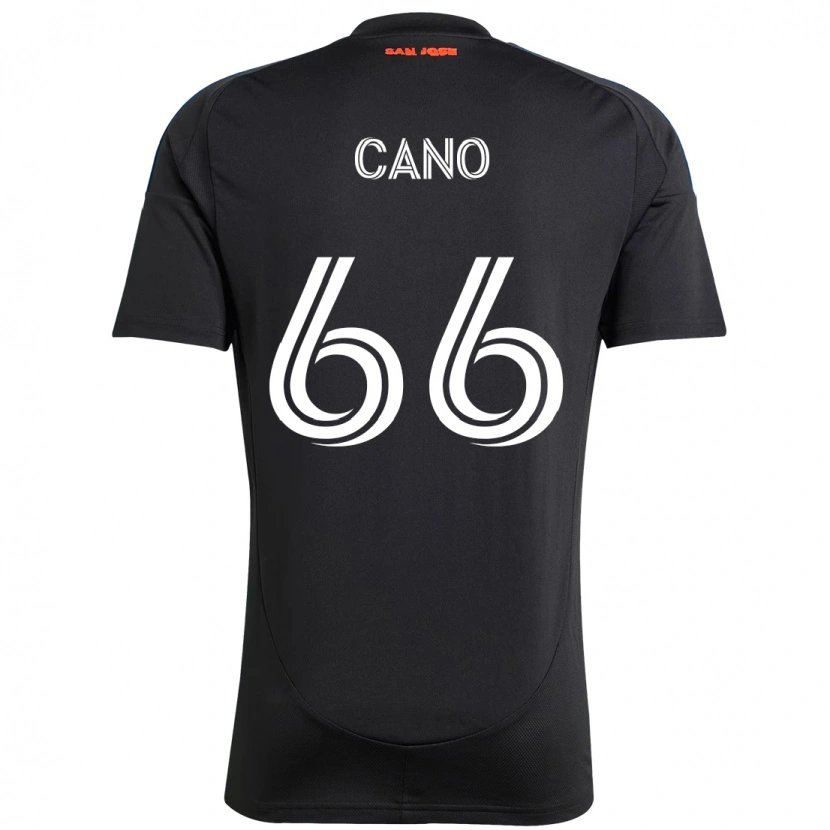 Danxen Kvinder Alejandro Cano #66 Hvid Rød Hjemmebane Spillertrøjer 2025/26 Trøje T-Shirt