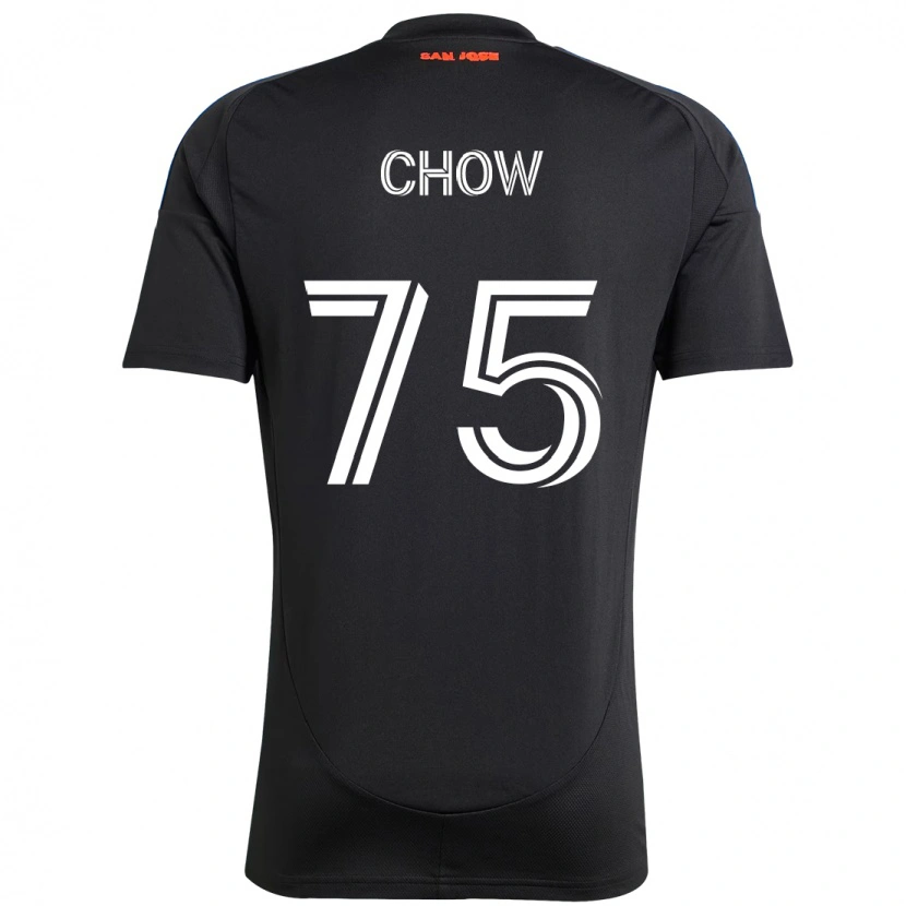 Danxen Kvinder Alex Chow #75 Hvid Rød Hjemmebane Spillertrøjer 2025/26 Trøje T-Shirt