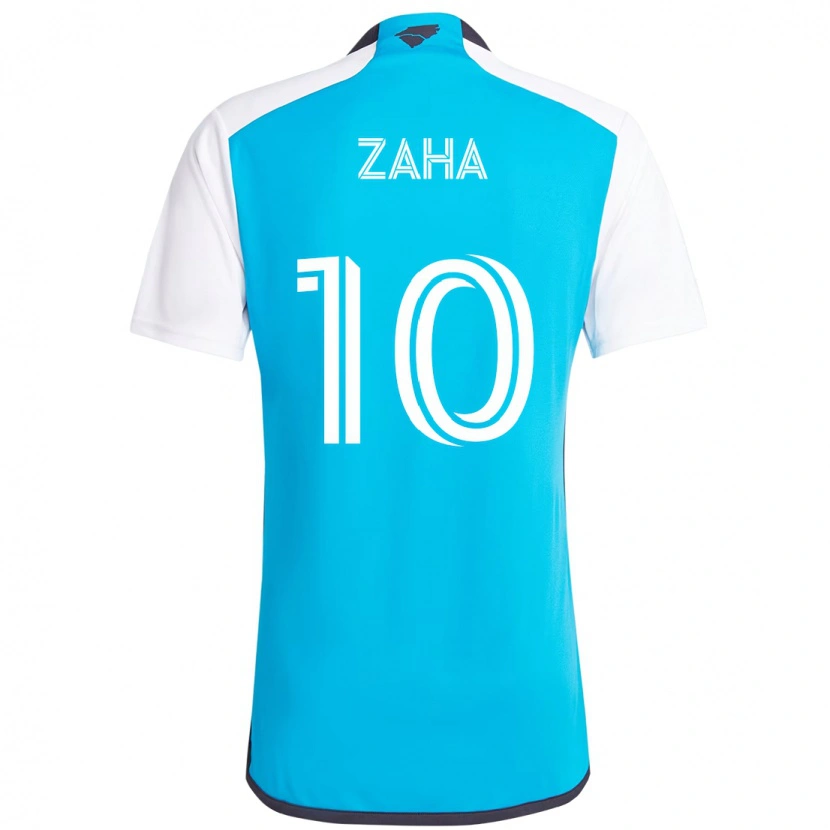 Danxen Kvinder Wilfried Zaha #10 Sort Hvid Hjemmebane Spillertrøjer 2025/26 Trøje T-Shirt