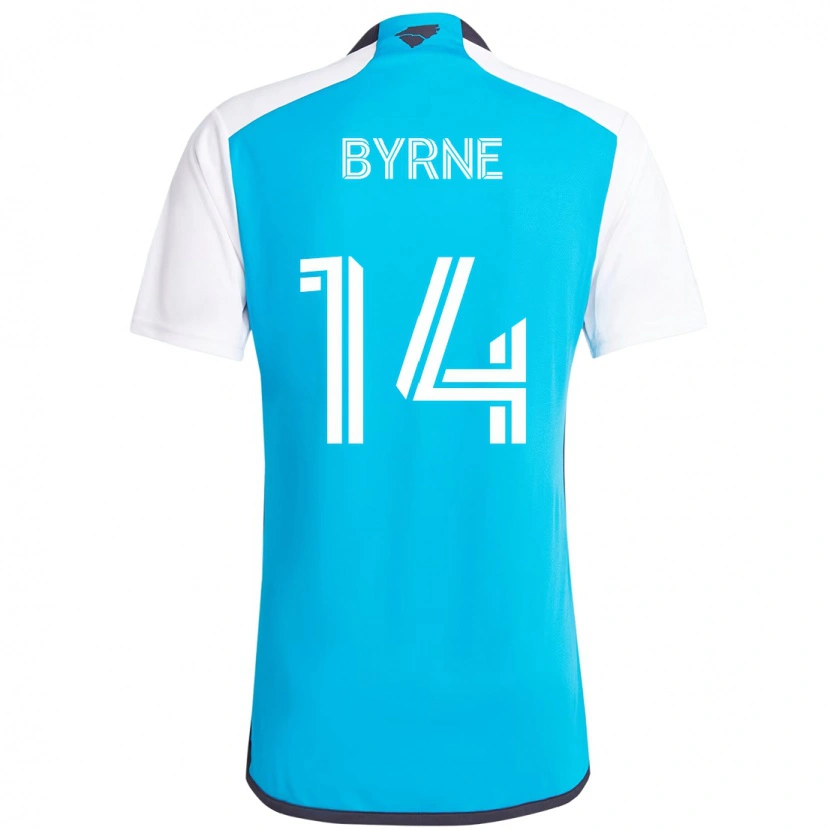 Danxen Kvinder Nathan Byrne #14 Sort Hvid Hjemmebane Spillertrøjer 2025/26 Trøje T-Shirt