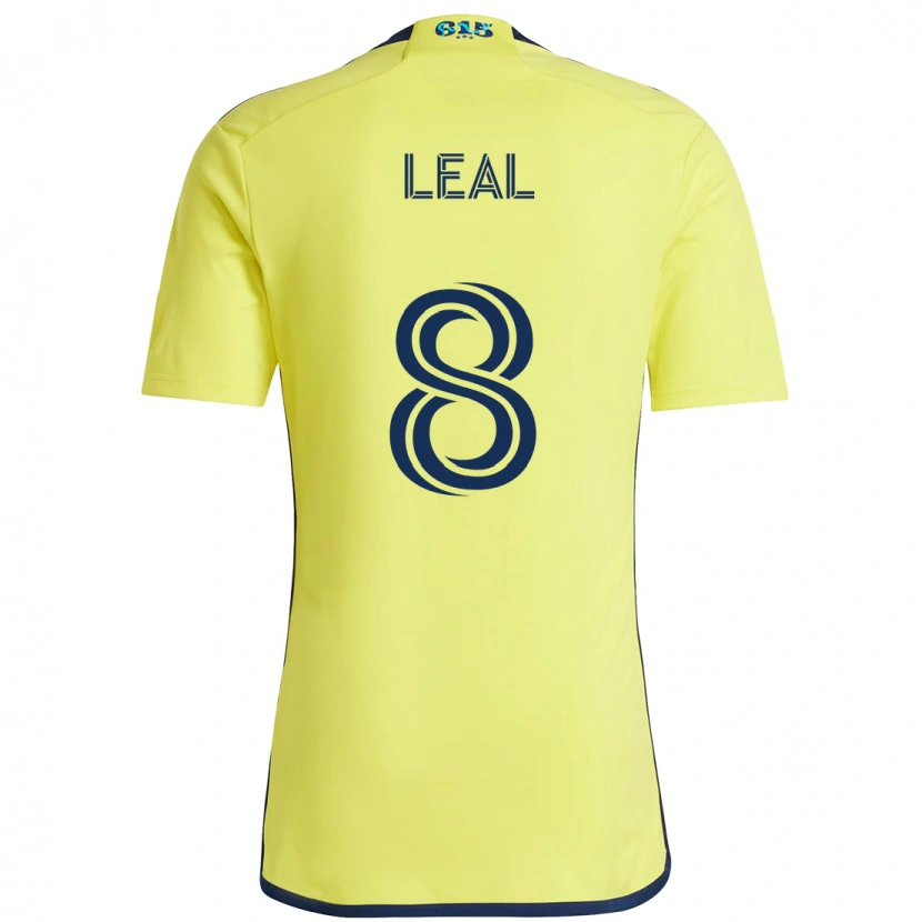 Danxen Kvinder Randall Leal #8 Marineblå Gul Hjemmebane Spillertrøjer 2025/26 Trøje T-Shirt