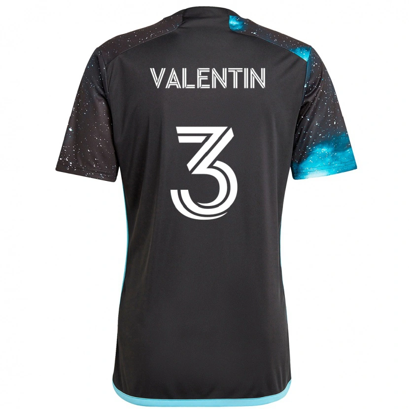 Danxen Kvinder Zarek Valentin #3 Himmelblå Hjemmebane Spillertrøjer 2025/26 Trøje T-Shirt