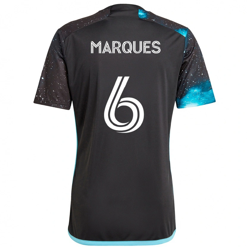Danxen Kvinder Mikael Marqués #6 Himmelblå Hjemmebane Spillertrøjer 2025/26 Trøje T-Shirt