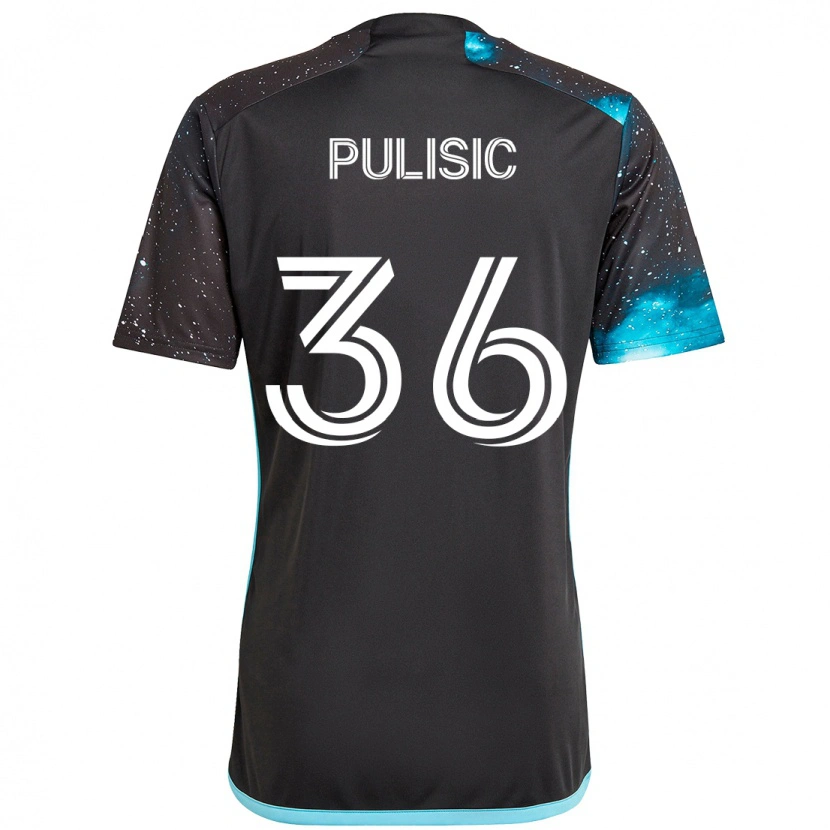 Danxen Kvinder Will Pulisic #36 Himmelblå Hjemmebane Spillertrøjer 2025/26 Trøje T-Shirt