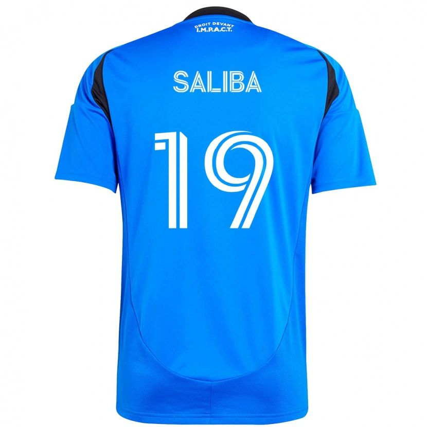 Danxen Kvinder Nathan-Dylan Saliba #19 Himmelblå Mørkeblå Hjemmebane Spillertrøjer 2025/26 Trøje T-Shirt