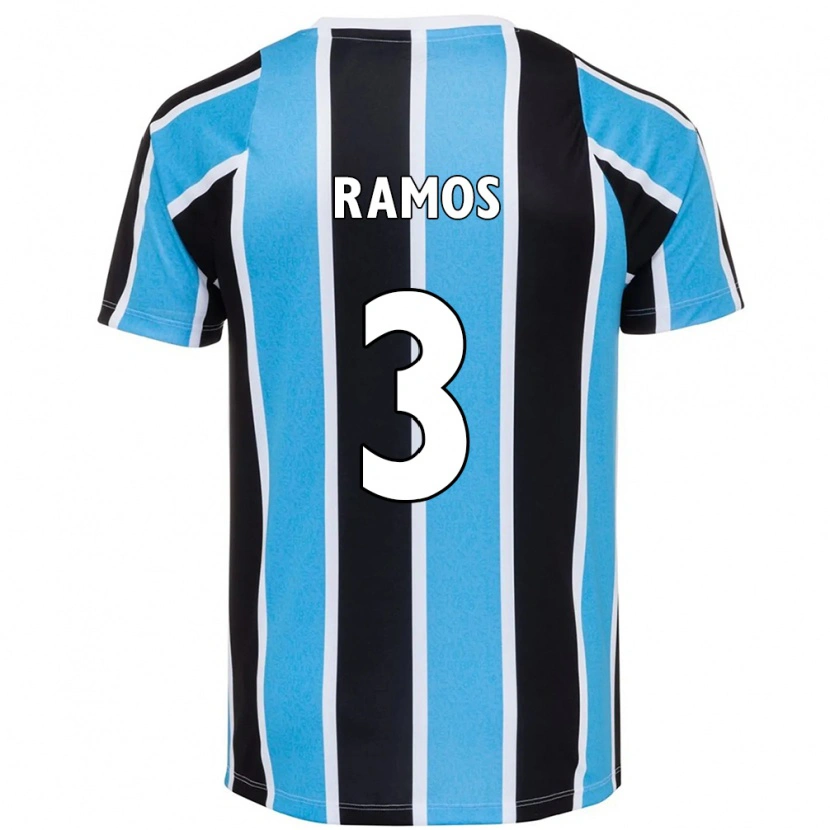 Danxen Kvinder João Ramos #3 Hvid Blå Hjemmebane Spillertrøjer 2025/26 Trøje T-Shirt