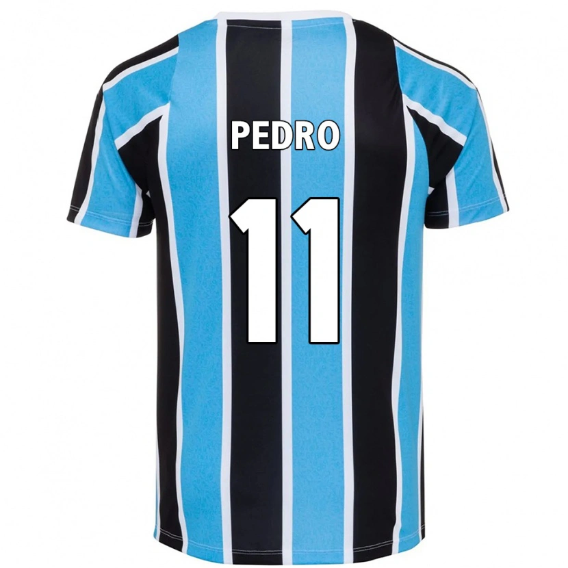 Danxen Kvinder João Pedro #11 Hvid Blå Hjemmebane Spillertrøjer 2025/26 Trøje T-Shirt