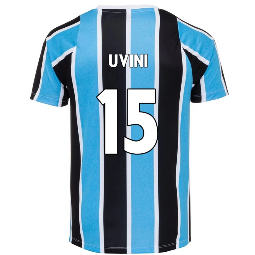 Danxen Kvinder Bruno Uvini #15 Hvid Blå Hjemmebane Spillertrøjer 2025/26 Trøje T-Shirt
