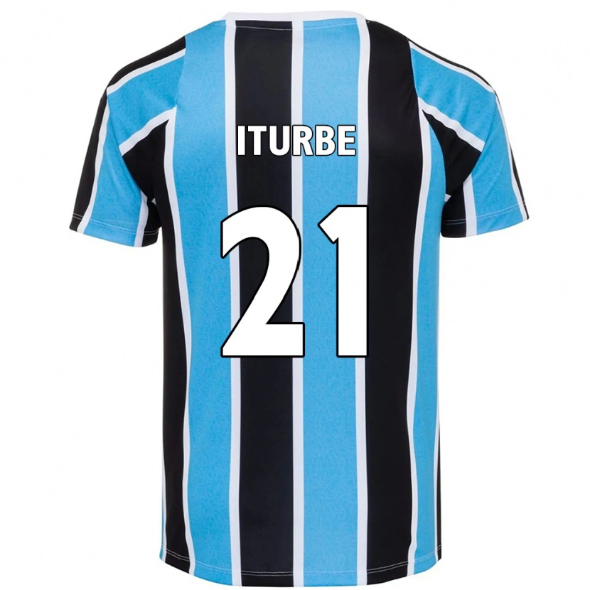 Danxen Kvinder Juan Iturbe #21 Hvid Blå Hjemmebane Spillertrøjer 2025/26 Trøje T-Shirt