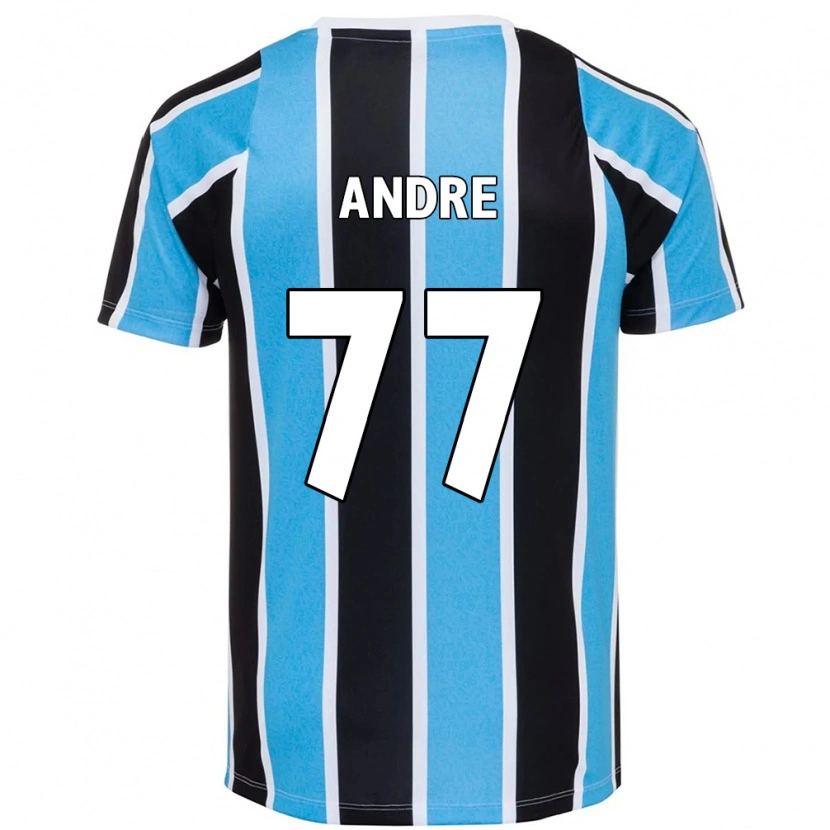 Danxen Kvinder André Henrique #77 Hvid Blå Hjemmebane Spillertrøjer 2025/26 Trøje T-Shirt