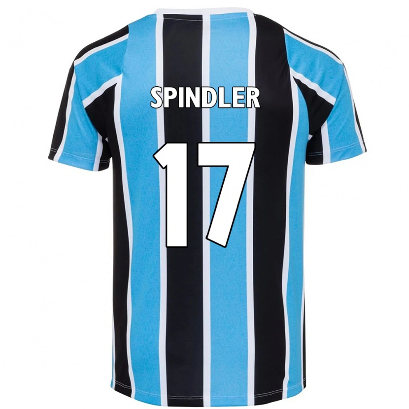 Danxen Kvinder Luana Spindler #17 Hvid Blå Hjemmebane Spillertrøjer 2025/26 Trøje T-Shirt