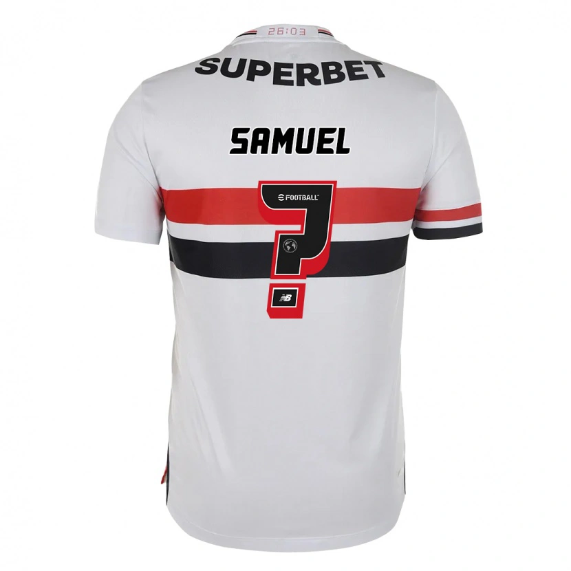 Danxen Kvinder Samuel #0 Sort Rød Hjemmebane Spillertrøjer 2025/26 Trøje T-Shirt