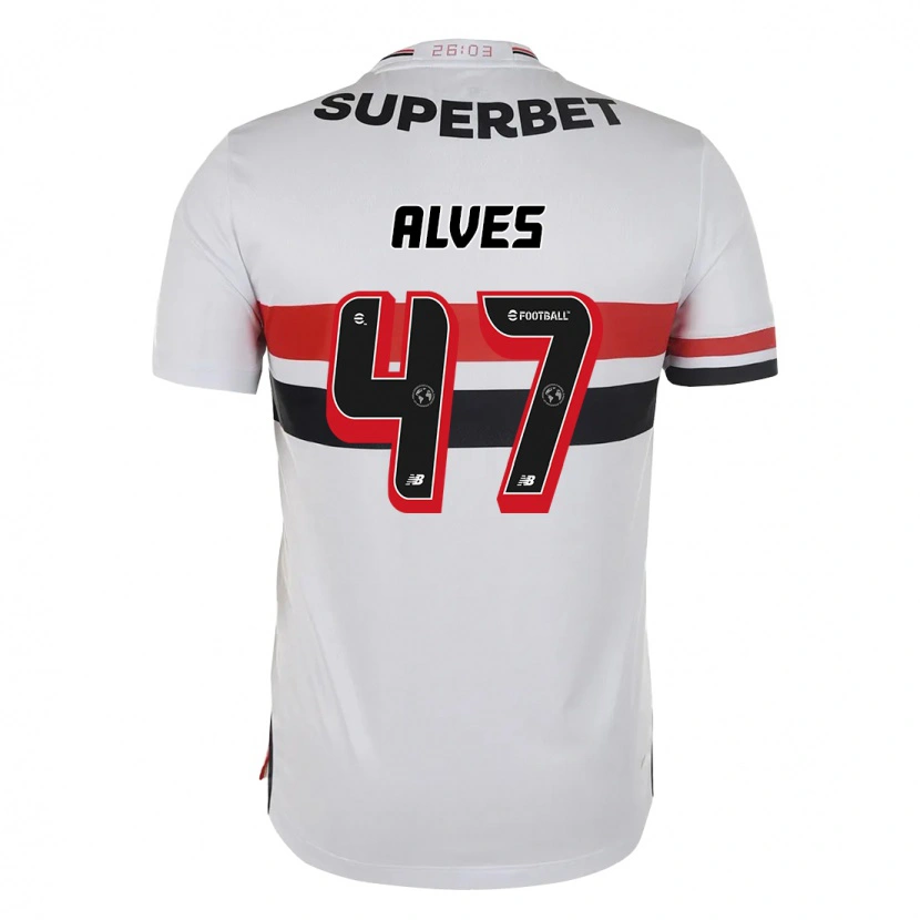 Danxen Kvinder Matheus Alves #47 Sort Rød Hjemmebane Spillertrøjer 2025/26 Trøje T-Shirt
