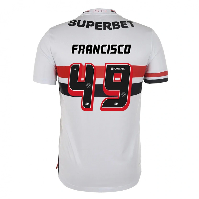 Danxen Kvinder Ryan Francisco #49 Sort Rød Hjemmebane Spillertrøjer 2025/26 Trøje T-Shirt