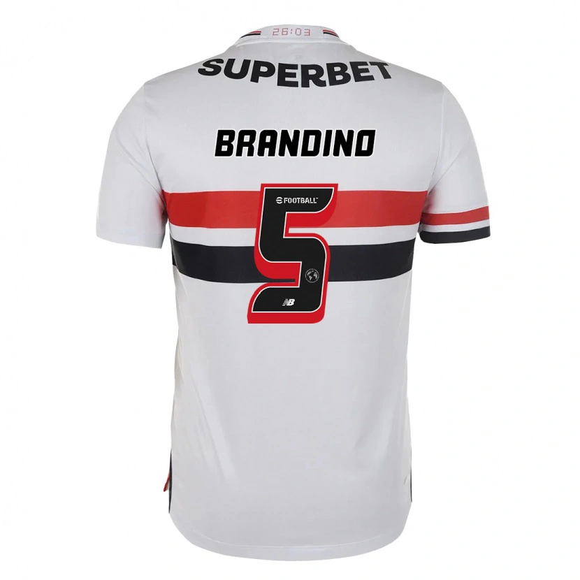 Danxen Kvinder Kika Brandino #5 Sort Rød Hjemmebane Spillertrøjer 2025/26 Trøje T-Shirt