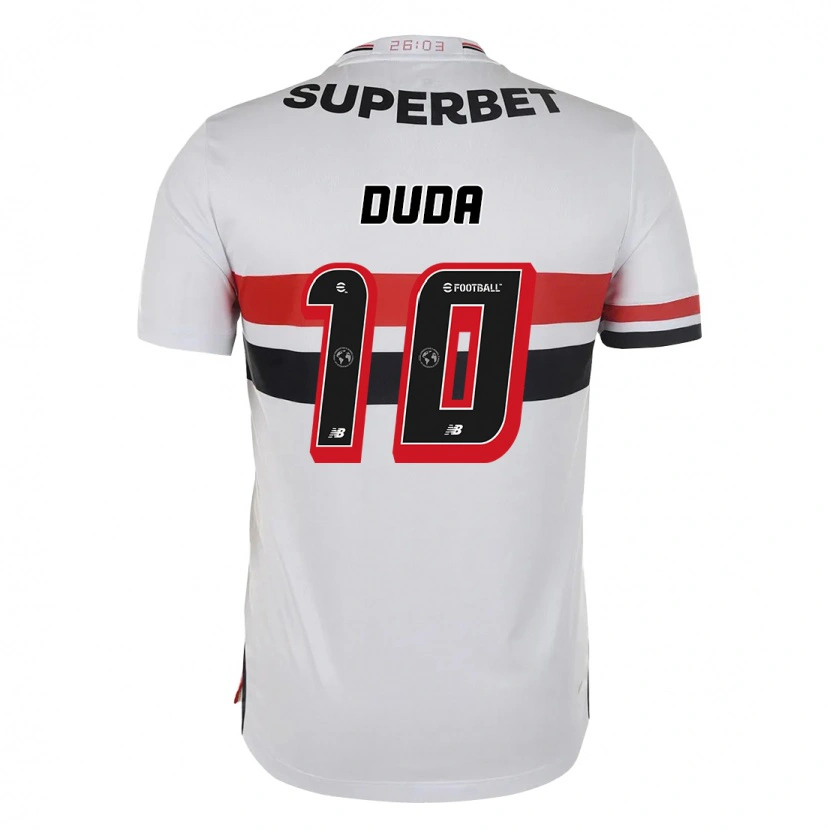 Danxen Kvinder Duda #10 Sort Rød Hjemmebane Spillertrøjer 2025/26 Trøje T-Shirt