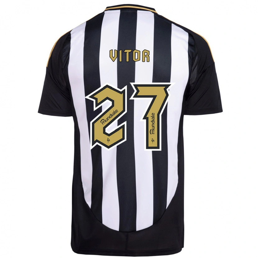 Danxen Kvinder Paulo Vitor #27 Off White Hjemmebane Spillertrøjer 2025/26 Trøje T-Shirt
