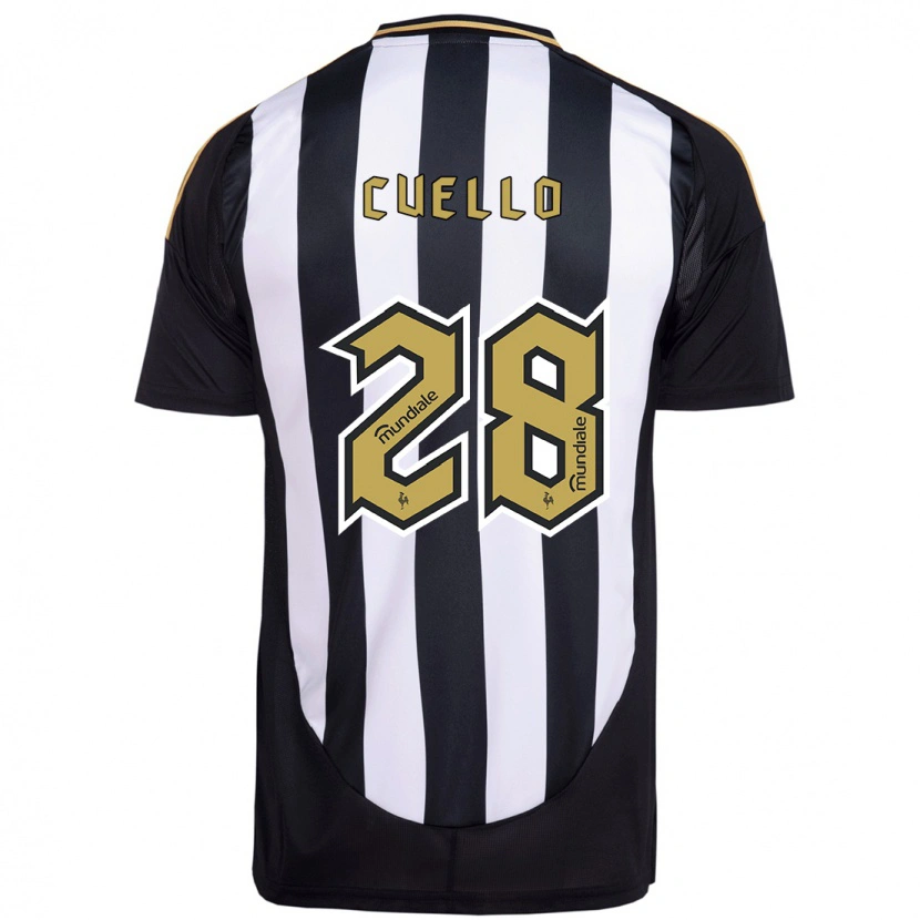Danxen Kvinder Tomás Cuello #28 Off White Hjemmebane Spillertrøjer 2025/26 Trøje T-Shirt