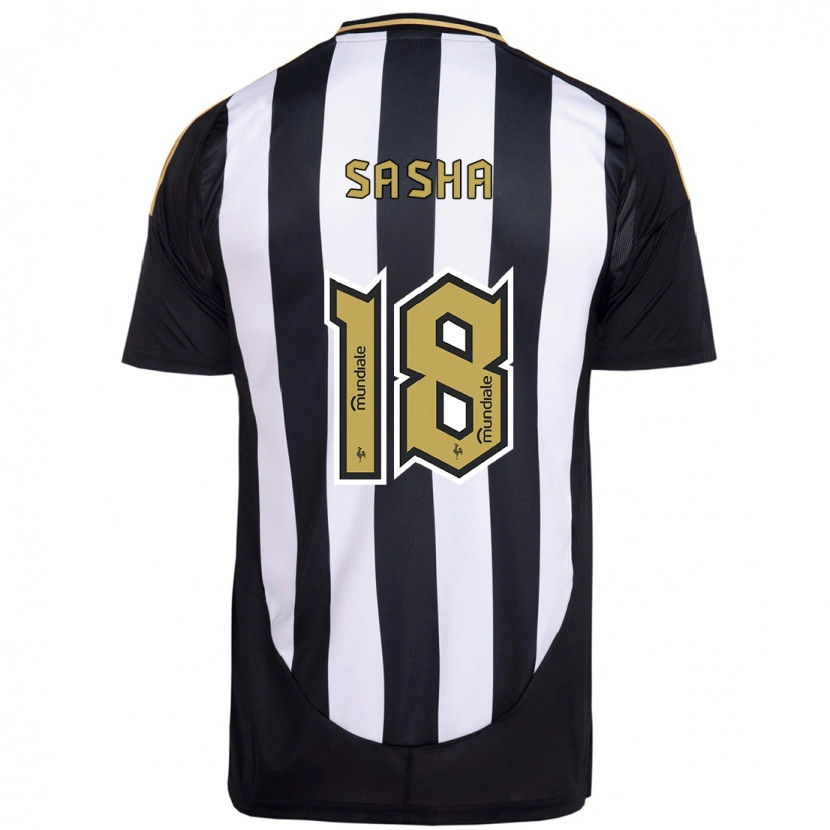 Danxen Kvinder Eduardo Sasha #18 Off White Hjemmebane Spillertrøjer 2025/26 Trøje T-Shirt