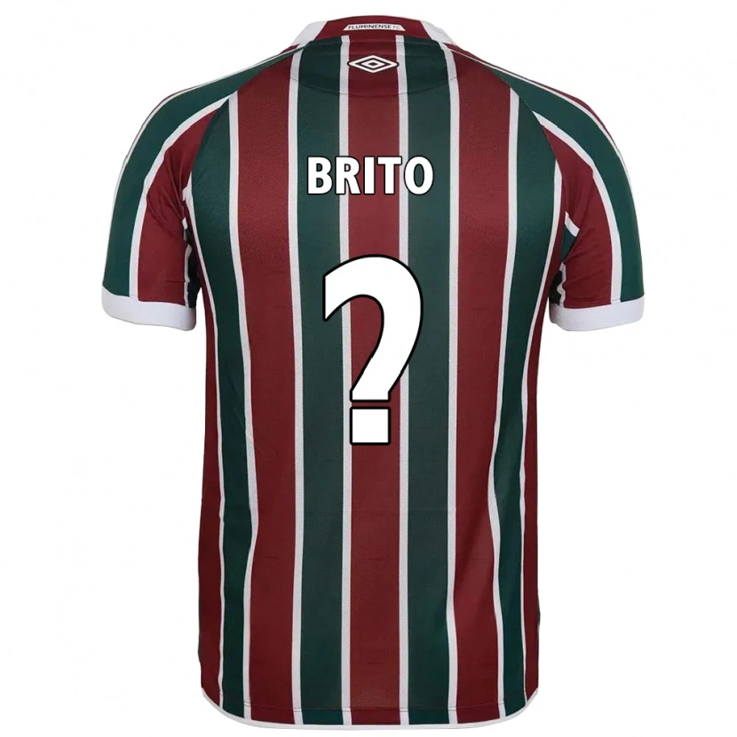 Danxen Kvinder Luan Brito #0 Hvid Grøn Maroon Hjemmebane Spillertrøjer 2025/26 Trøje T-Shirt