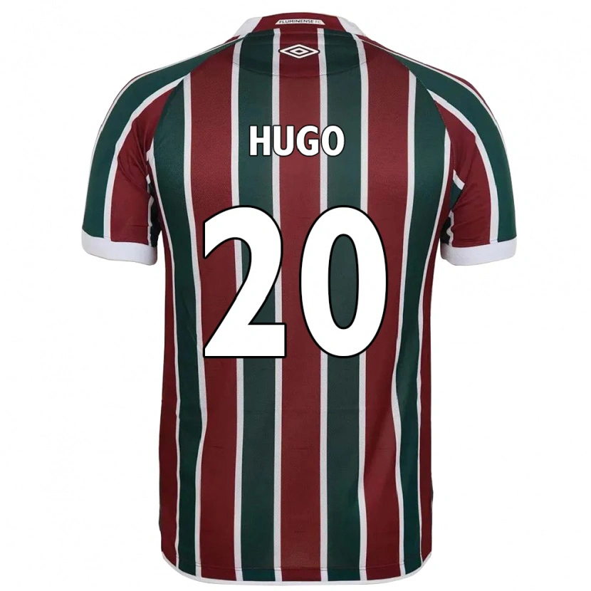 Danxen Kvinder Victor Hugo #20 Hvid Grøn Maroon Hjemmebane Spillertrøjer 2025/26 Trøje T-Shirt