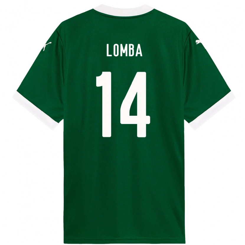 Danxen Kvinder Marcelo Lomba #14 Hvid Grøn Hjemmebane Spillertrøjer 2025/26 Trøje T-Shirt
