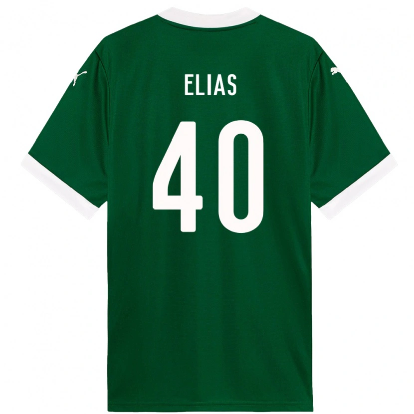 Danxen Kvinder Allan #40 Hvid Grøn Hjemmebane Spillertrøjer 2025/26 Trøje T-Shirt