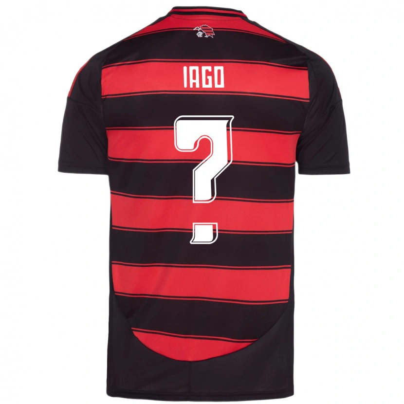 Danxen Kvinder Iago Teodoro #0 Hvid Rød Hjemmebane Spillertrøjer 2025/26 Trøje T-Shirt