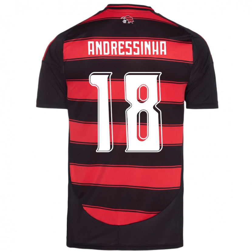 Danxen Kvinder Andressinha #18 Hvid Rød Hjemmebane Spillertrøjer 2025/26 Trøje T-Shirt