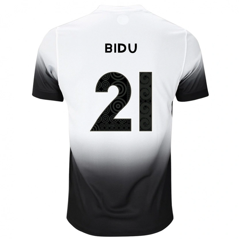 Danxen Kvinder Matheus Bidu #21 Sort Hvid Hjemmebane Spillertrøjer 2025/26 Trøje T-Shirt