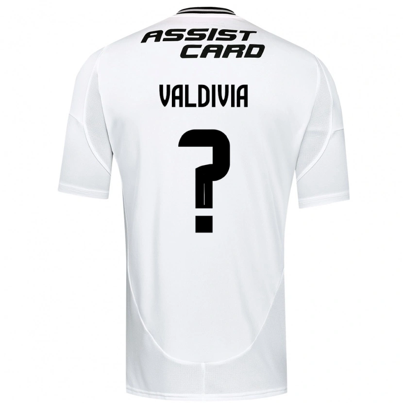 Danxen Kvinder Felipe Valdivia #0 Sort Hvid Hjemmebane Spillertrøjer 2025/26 Trøje T-Shirt