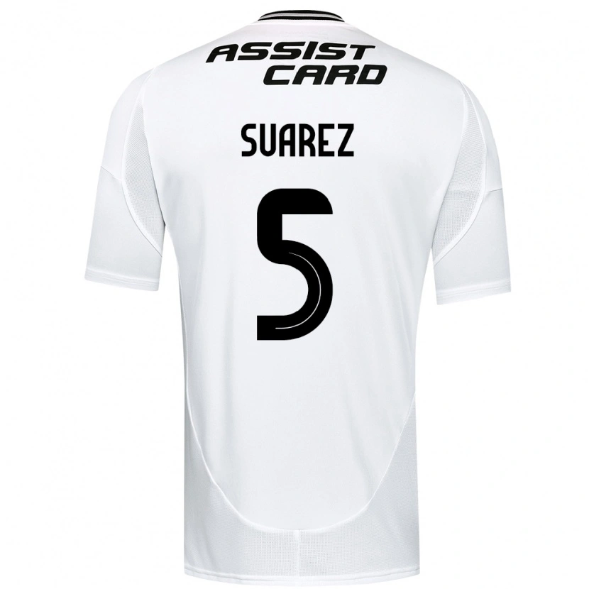 Danxen Kvinder Nicolás Suarez #5 Sort Hvid Hjemmebane Spillertrøjer 2025/26 Trøje T-Shirt