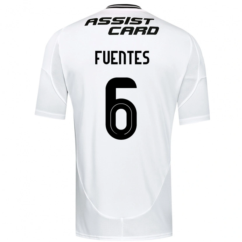 Danxen Kvinder César Fuentes #6 Sort Hvid Hjemmebane Spillertrøjer 2025/26 Trøje T-Shirt
