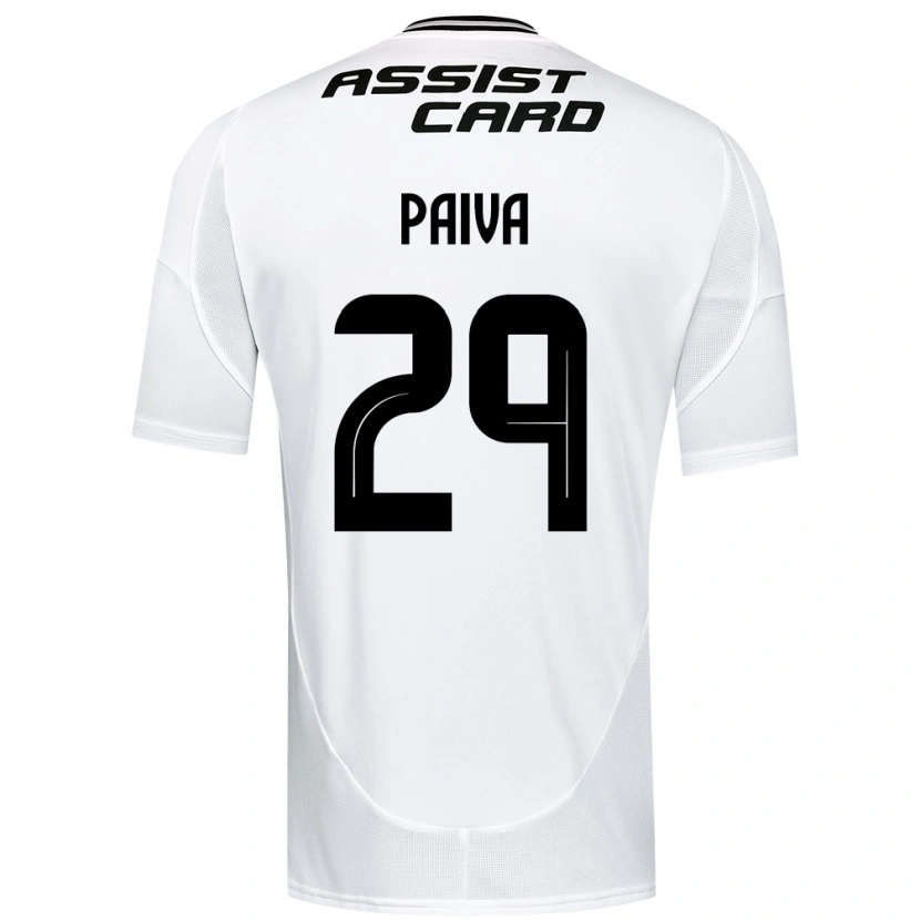 Danxen Kvinder Guillermo Paiva #29 Sort Hvid Hjemmebane Spillertrøjer 2025/26 Trøje T-Shirt