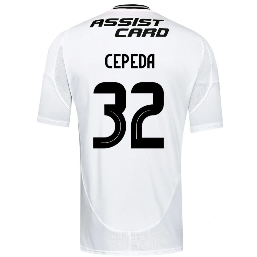 Danxen Kvinder Lucas Cepeda #32 Sort Hvid Hjemmebane Spillertrøjer 2025/26 Trøje T-Shirt