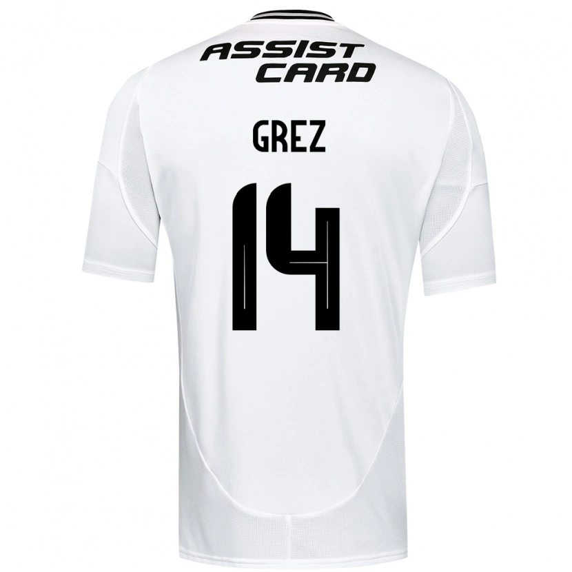 Danxen Kvinder Javiera Grez #14 Sort Hvid Hjemmebane Spillertrøjer 2025/26 Trøje T-Shirt