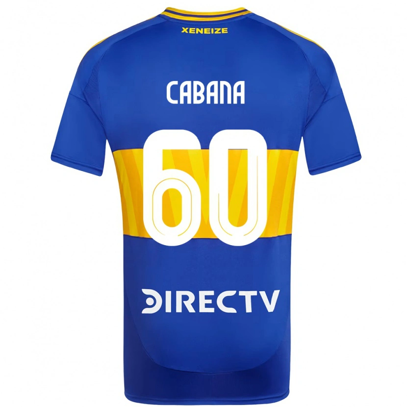 Danxen Kvinder Juan Pablo Cabana #60 Hvid Blå Hjemmebane Spillertrøjer 2025/26 Trøje T-Shirt