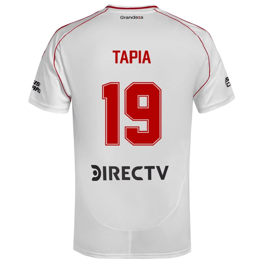 Danxen Kvinder Gonzalo Tapia #19 Burgundy Magenta Hjemmebane Spillertrøjer 2025/26 Trøje T-Shirt