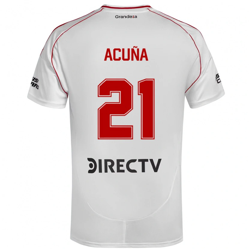 Danxen Kvinder Marcos Acuña #21 Burgundy Magenta Hjemmebane Spillertrøjer 2025/26 Trøje T-Shirt