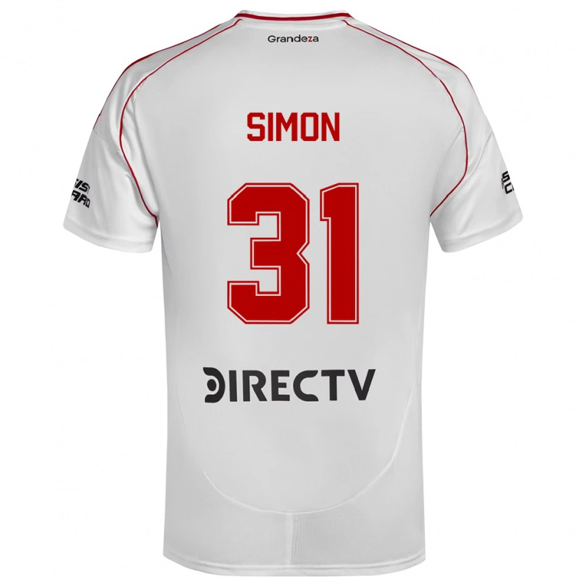 Danxen Kvinder Santiago Simón #31 Burgundy Magenta Hjemmebane Spillertrøjer 2025/26 Trøje T-Shirt