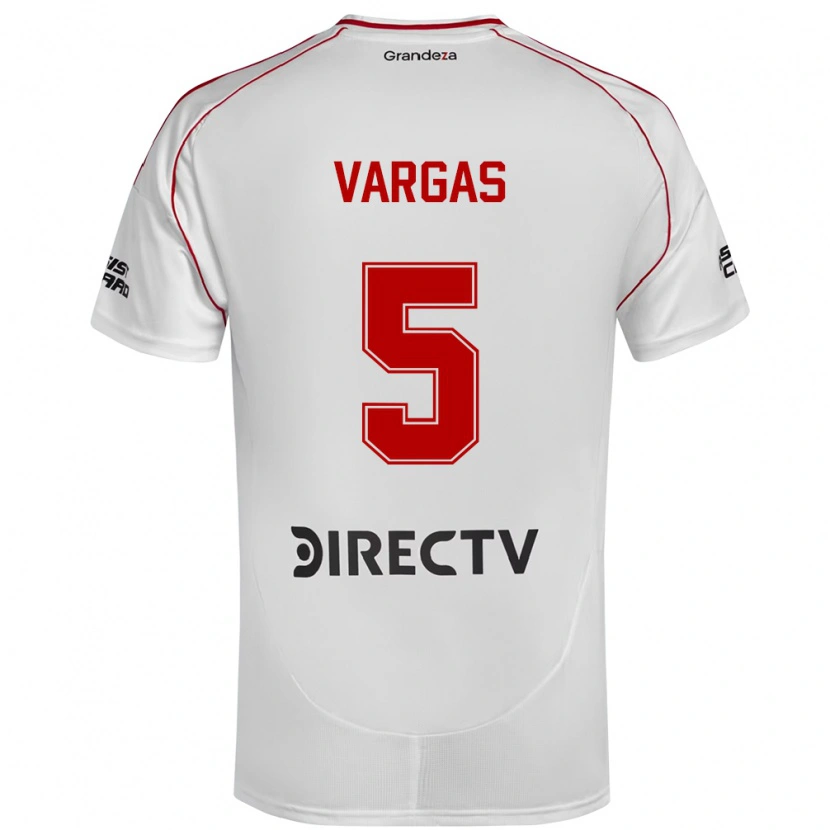 Danxen Kvinder Agustina Vargas #5 Burgundy Magenta Hjemmebane Spillertrøjer 2025/26 Trøje T-Shirt