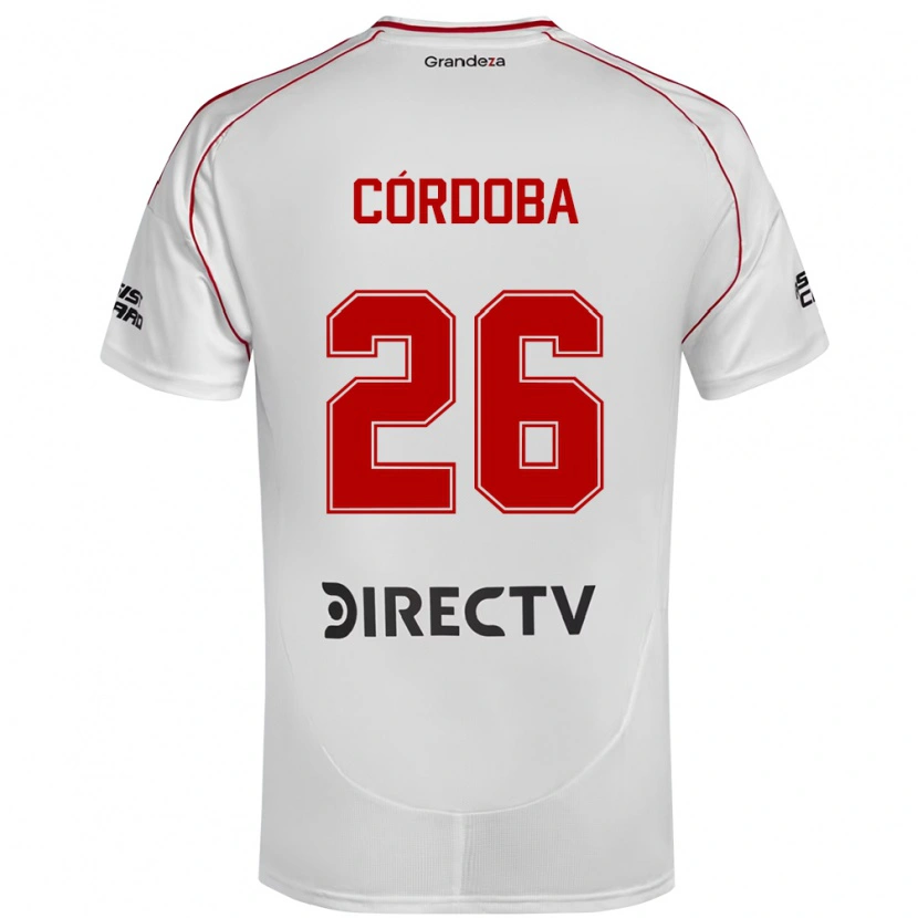 Danxen Kvinder Sol Córdoba #26 Burgundy Magenta Hjemmebane Spillertrøjer 2025/26 Trøje T-Shirt
