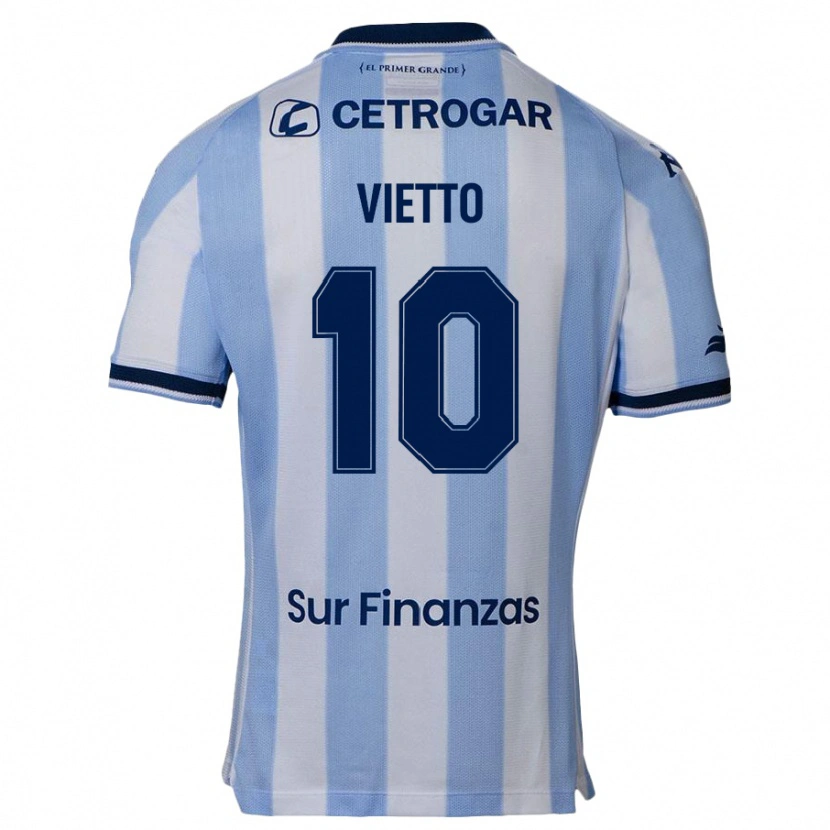 Danxen Kvinder Luciano Vietto #10 Himmelblå Hjemmebane Spillertrøjer 2025/26 Trøje T-Shirt