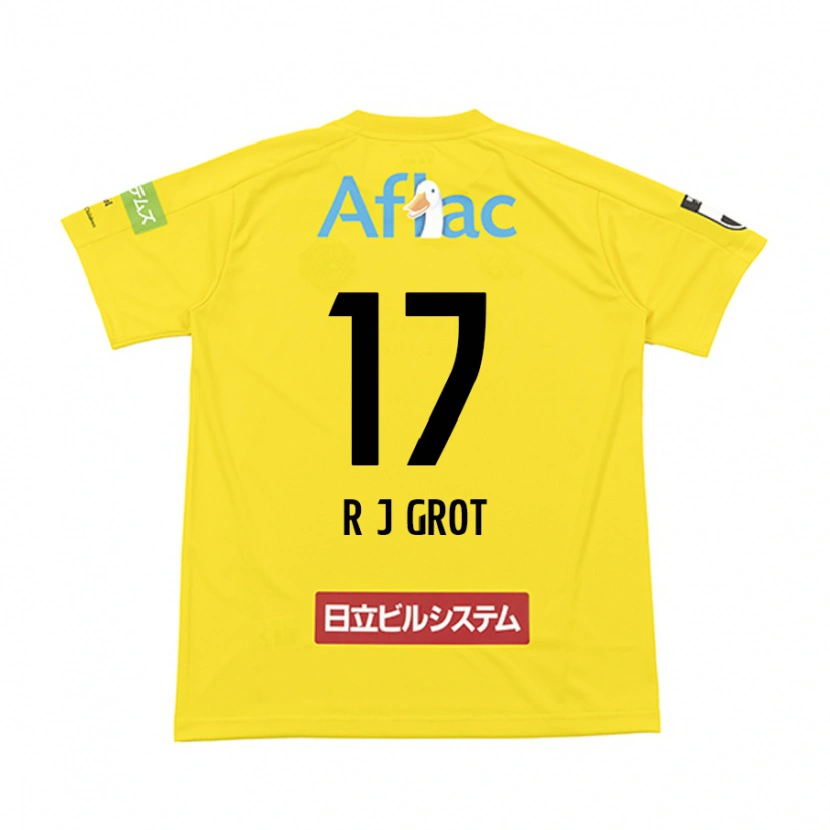 Danxen Kvinder Jay-Roy Grot #17 Lysegrå Beige Hjemmebane Spillertrøjer 2025/26 Trøje T-Shirt