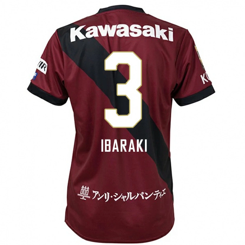 Danxen Kvinder Riku Ibaraki #3 Hvid Sort Hjemmebane Spillertrøjer 2025/26 Trøje T-Shirt