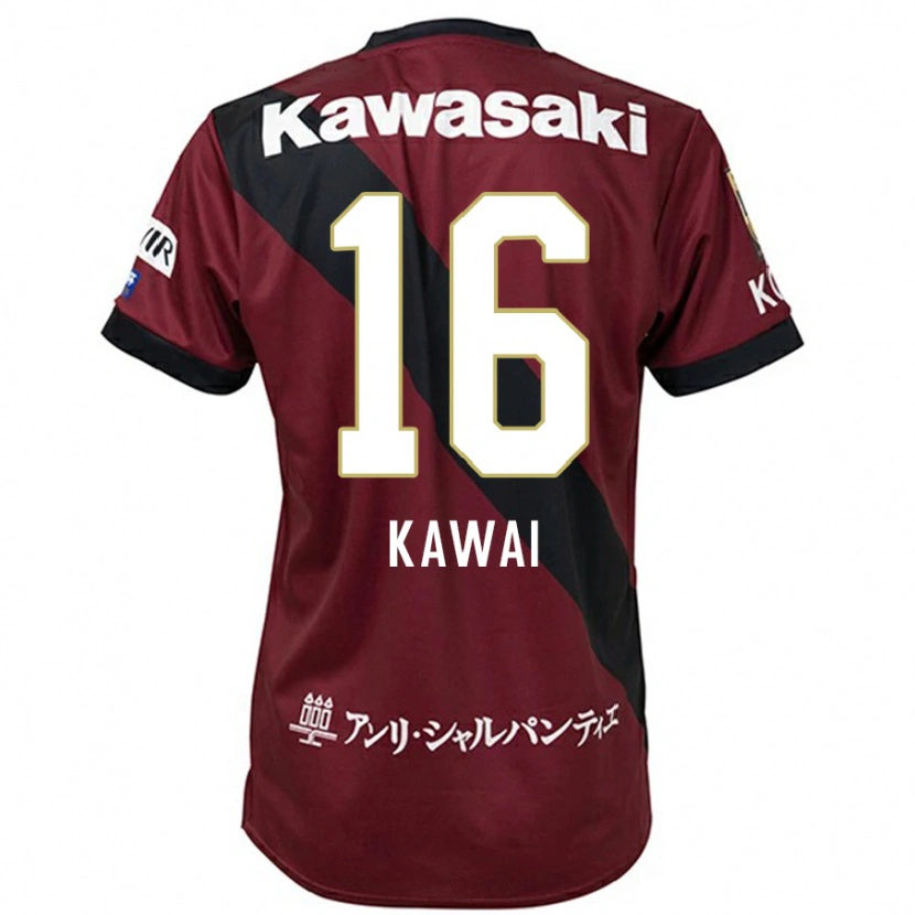 Danxen Kvinder Yuka Kawai #16 Hvid Sort Hjemmebane Spillertrøjer 2025/26 Trøje T-Shirt