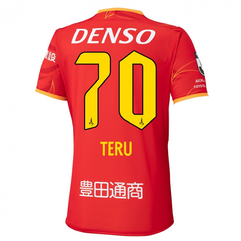 Danxen Kvinder Teruki Hara #70 Hvid Rød Hjemmebane Spillertrøjer 2025/26 Trøje T-Shirt