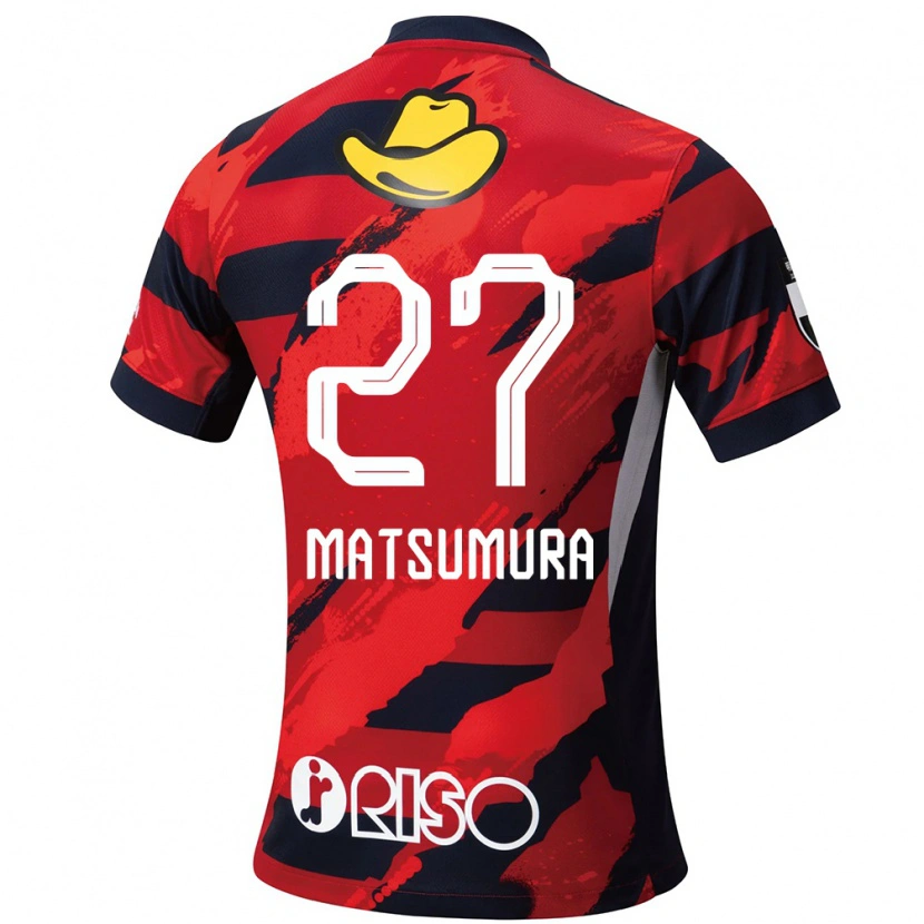 Danxen Kvinder Yuta Matsumura #27 Hvid Sort Hjemmebane Spillertrøjer 2025/26 Trøje T-Shirt